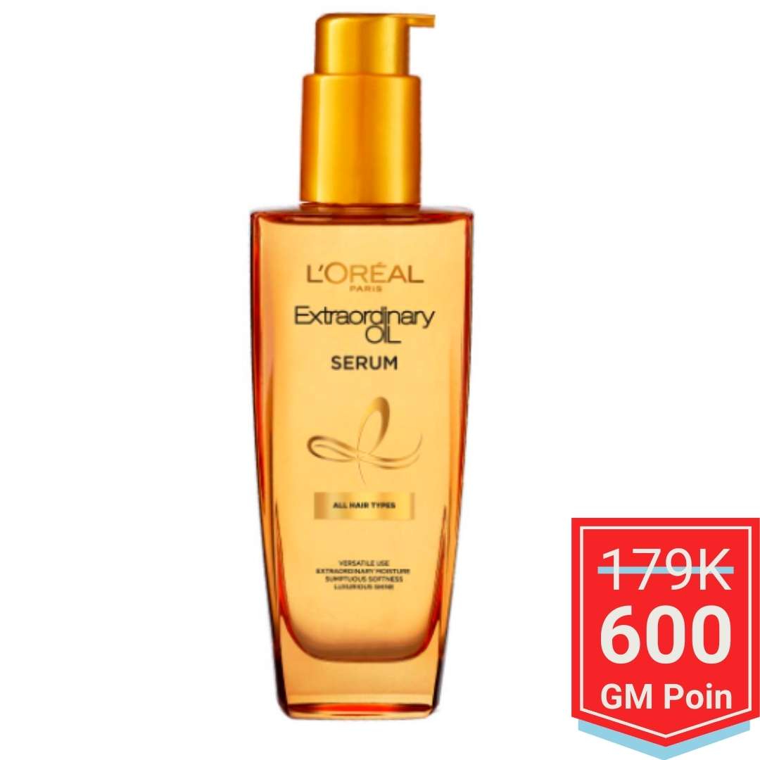 L'Oreal Paris Elseve Extraordinary Oil Gold Hair Treatment Serum Glow Mates Exclusive-