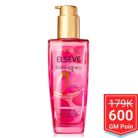 L'Oreal Paris Extraordinary Oil Pink Hair Serum Glow Mates Exclusive -