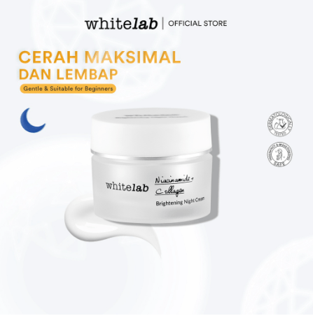 Whitelab Brightening Night Cream - Glow Mates